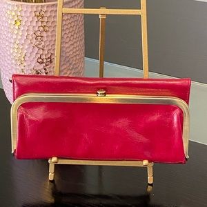 Hobo Rachel Wallet. Beautiful red color in excellent condition.